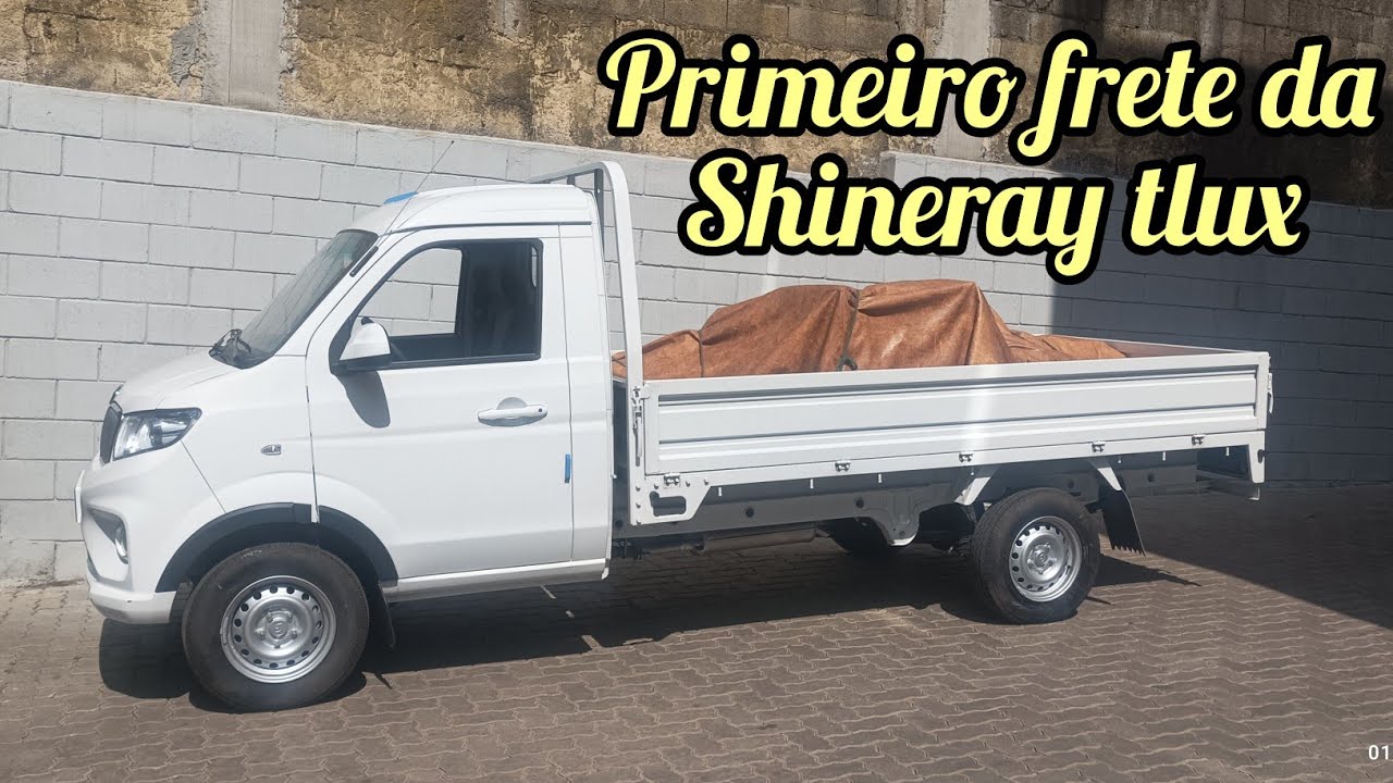 Saiu o primeiro frete da Shineray tlux 