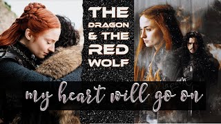 sansa & jon | My heart will go on | Jonsa | The Ref Wolf & the Dragon | Jon Sansa Ship | Northeners screenshot 5