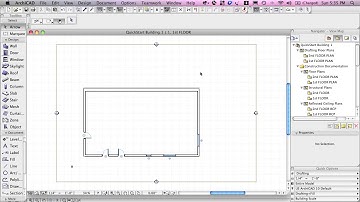ArchiCAD Basic Training Lesson 3 - Selection, Navigation Basic Editing