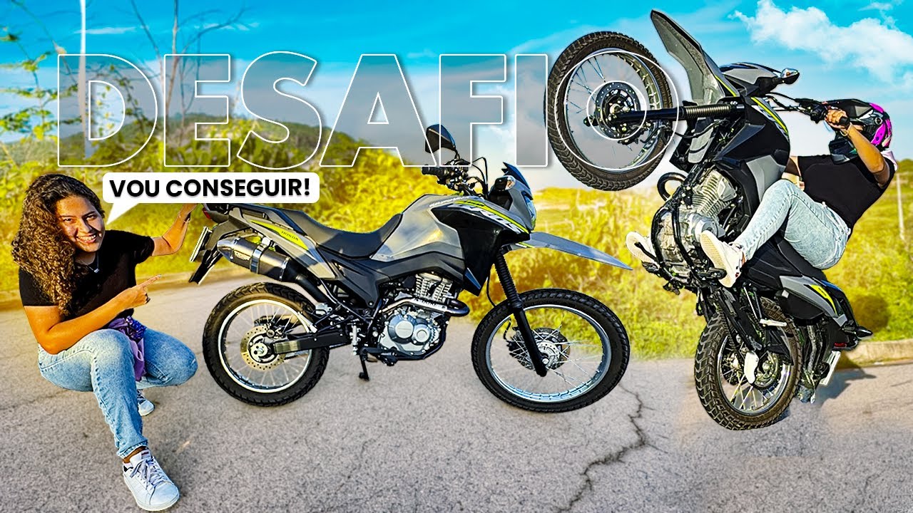 DESAFIEI JAMILLY A RASPAR A BROS 160 EMPIN4NDO