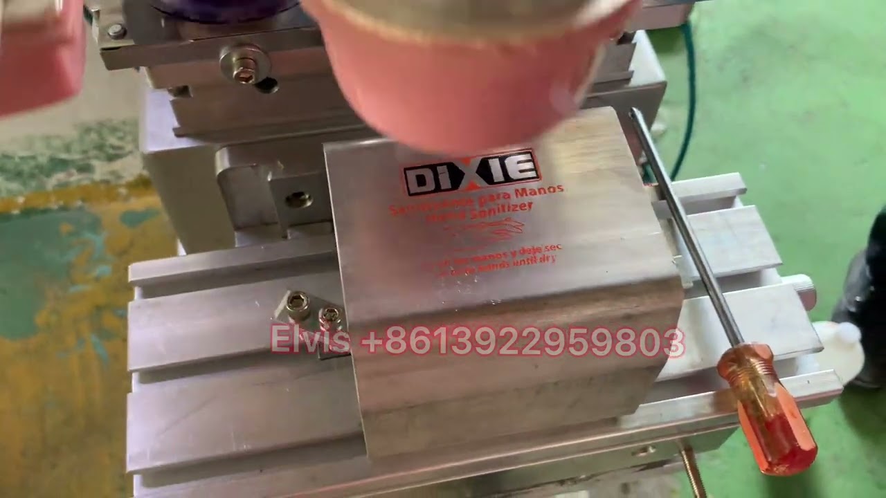 2 Color Pad Shuttle Pad Printing Machine