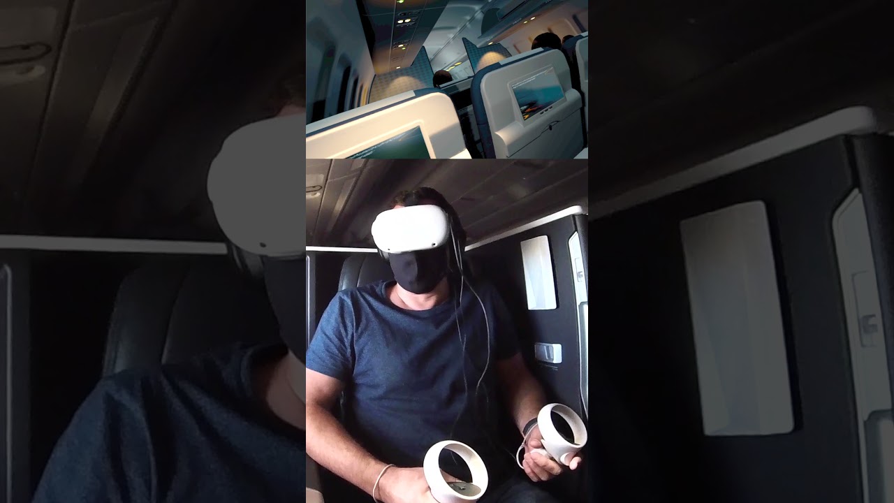 Foran Jeg er stolt Udgående The Forest VR on a REAL plane - Oculus Quest 2 - YouTube