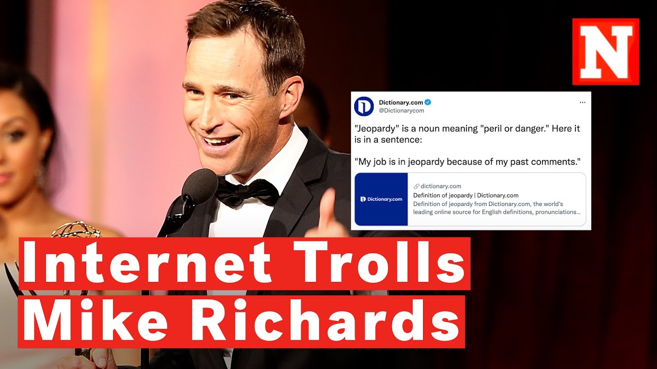 Dictionary.com Joins Internet In Trolling Mike Richards As He Steps Down As 'Jeopardy!' Host