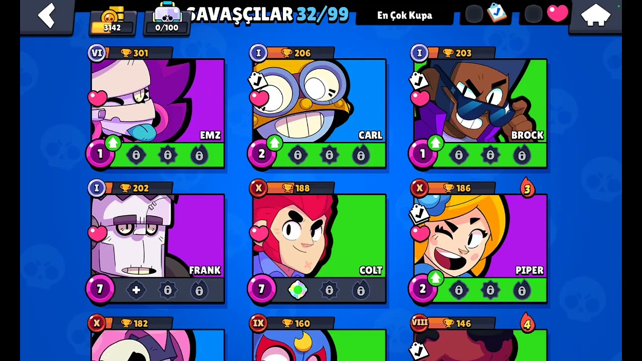 Brawl stars oynuyorum  gizemli açtım ❤️ 😚 ❤️ 😚 