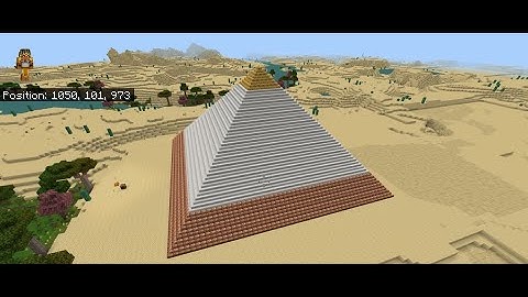 Minecraft Great Pyramid Of Giza Menkaure Tutorial 4k
