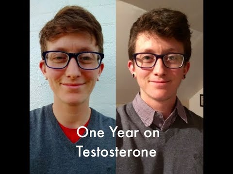 FTM One Year on Testosterone Timeline - YouTube