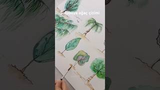 Kolay ve hızlı ağaç çizimi #suluboya #ağaççizimi #treedrawingeasy #easydrawings #diy #watercolor Kolay ve hızlı ağaç çizimi #suluboya #ağaççizimi #treedrawingeasy #easydrawings #diy #watercolor