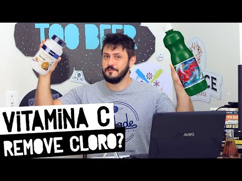 Vitamina C remove CLORO? Ajuste da água da cerveja artesanal