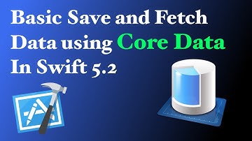 CoreData Swift:  How to save and load data? - swift 5.2