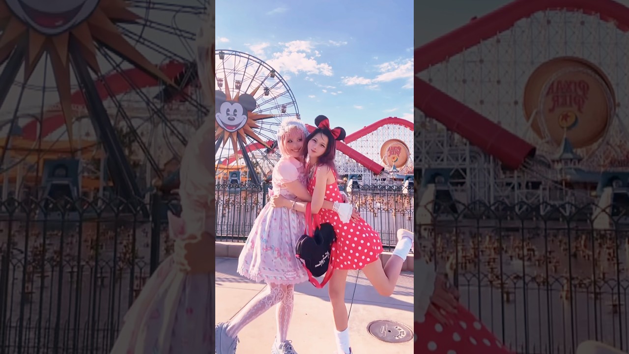 しなこちゃんとカリフォルニアデートしてきた👩🏼‍❤️‍👩🏼🎡💖🇺🇸 @shinakoasmr475
