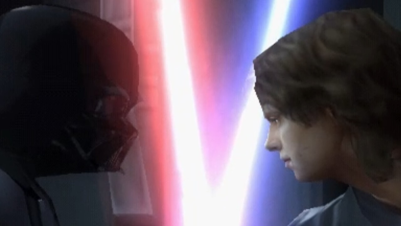 Vader vs Anakin | Revenge of The Sith PS2 Vader Gameplay - YouTube