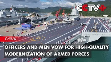 Officieren en manschappen beloven hoogwaardige modernisering van de strijdkrachten