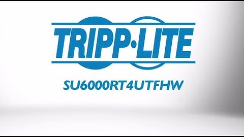 Tripp Lite SU6000RT4UTFHW SmartOnline UPS System