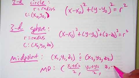 11.1 Rectangular Coordinates in 3-D