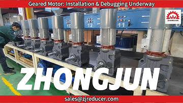 Gear Motor Installation & Testing | Ensuring High Quality and Zero Defects#Gear#manufacturing