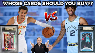 Ja Morant vs. Trae Young: Whose Sports Cards Should You Buy?? (Throwdown Thursday)
