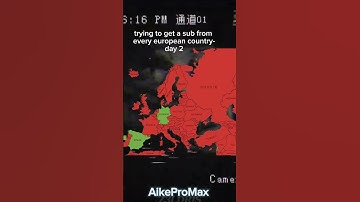 trying to get a sub from every country in Europe - day 2 #country #europe
