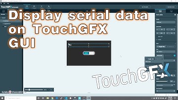 TouchGFX - sending uart data to GUI on a STM32F746G-DISC0