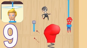 Rescue Cut Rope Puzzle - Gameplay Walkthrough Part 9 - Levels 401 - 450(iOS, Android)