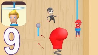 Rescue Cut Rope Puzzle - Gameplay Walkthrough Part 9 - Levels 401 - 450(iOS, Android) screenshot 2