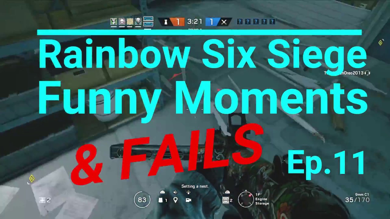Rainbow Six Siege Funny Moments and Fails Ep 11 - YouTube