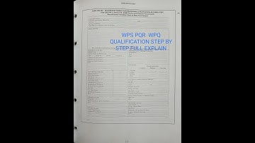 WPS II  PQR II  WPQ II PROCEDURE QUALIFICATION & WELDER PERFORMANCE QUALIFICATION PART 1 ASME SEC IX