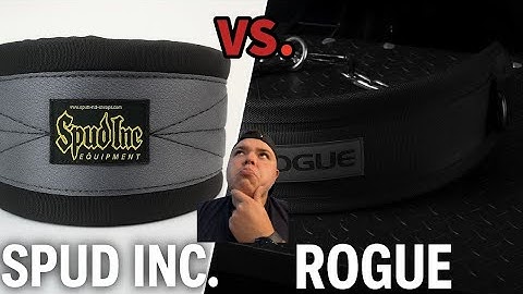 Spud Inc Pillow Belt vs Rogue Multi Belt | Belt Squat Belt Comparison & Review