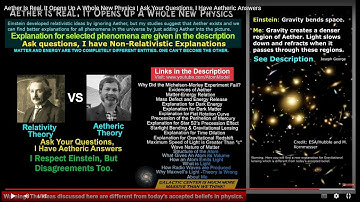 Aether Is Real, It Opens Up A Whole New Physics