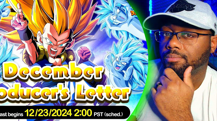 HYPE!! DECEMBER PRODUCER'S LETTER VIDEO! DBZ Dokkan Battle