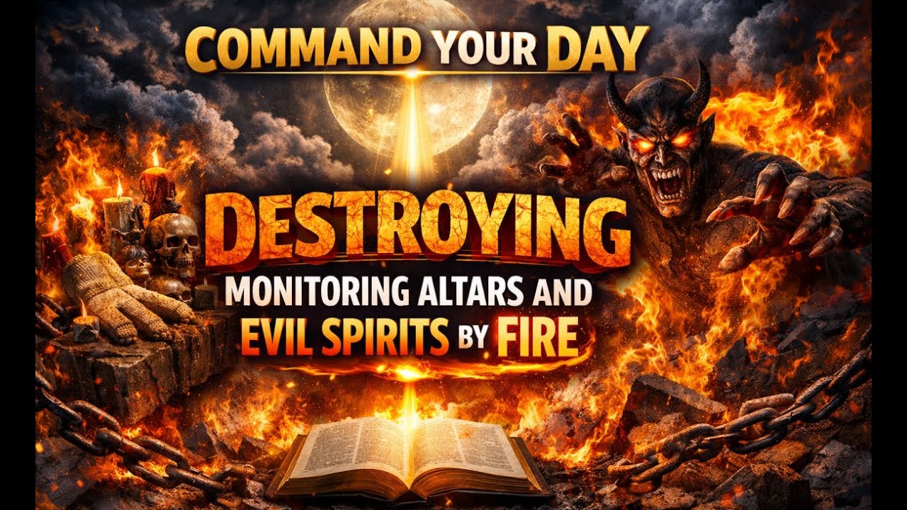 COMMANDING THE DAY MIDNIGHT PRAYER __ CURSING EVIL ROOTS, GROWTHS AND AFFLICTIONS