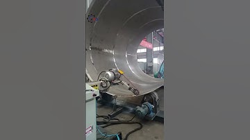 dished end polishing  machine