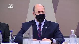 Veja resumo do depoimento de Wilson Witzel na CPI da Pandemia Veja resumo do depoimento de Wilson Witzel na CPI da Pandemia