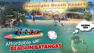 Affordable Beach in Laiya San Juan Batangas | Moonlight Beach Resort