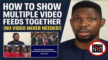 How to Combine Multiple Video Feeds Dunamis Style (No Video Mixer Needed!)