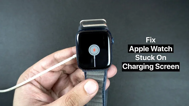 Fix An Apple Watch Stuck On Charging Cable Screen