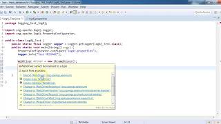 Lets add logs to your framework with Log4j.