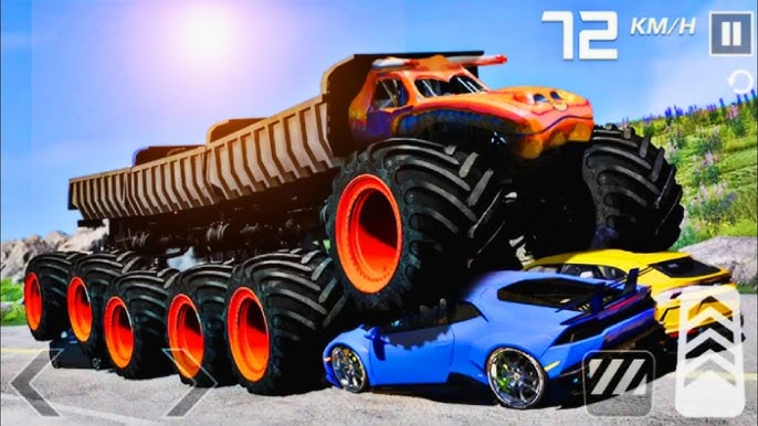 Monster Truck Stunt Car Game Mod Apk An1