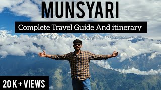 Munsyari Full Itinerary And Complete Travel Guide Munsyari Switzerland Of India
