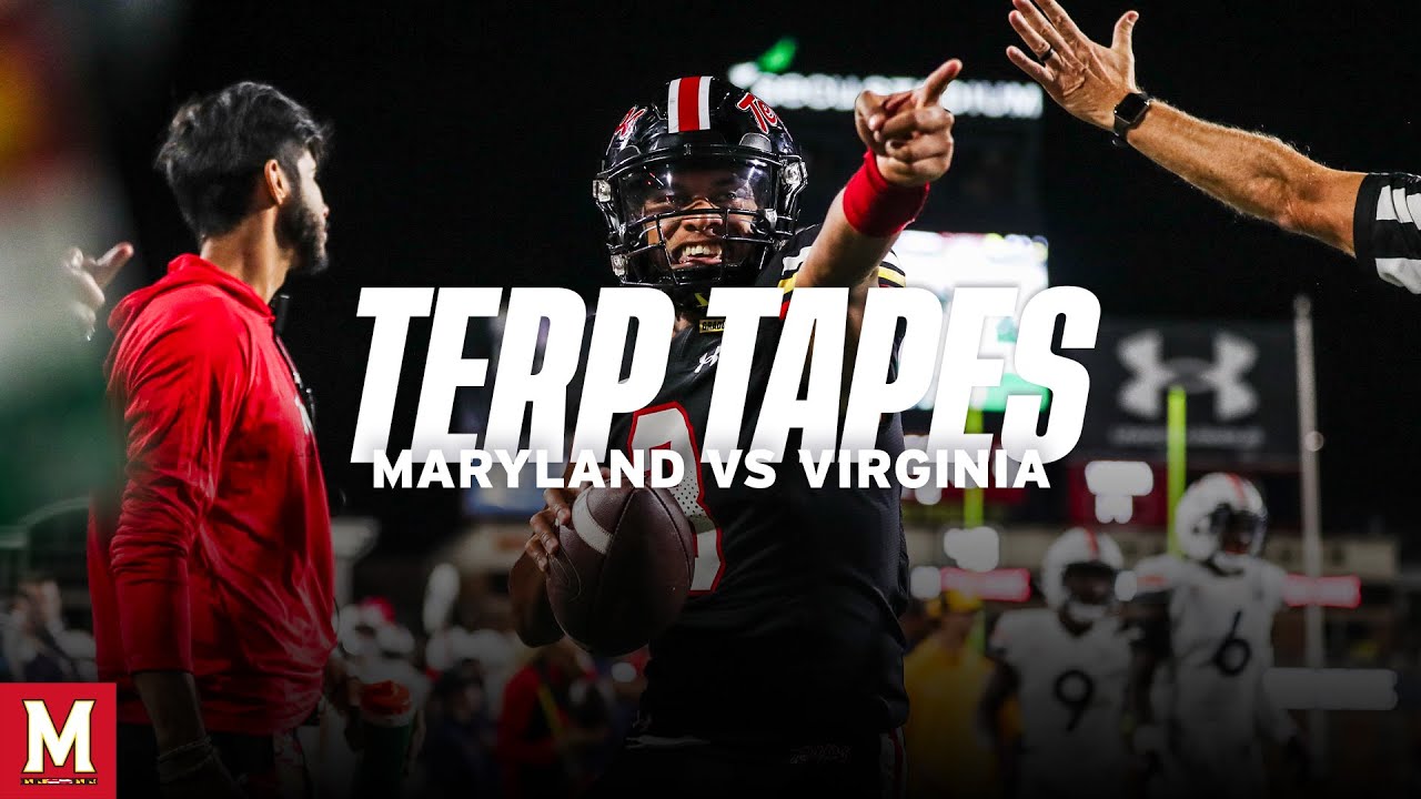 Terp Tapes Maryland vs Virginia YouTube
