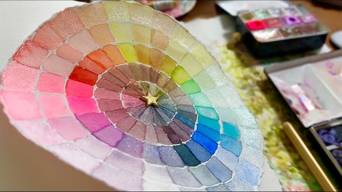 Easy Watercolor Ideas Using Shimmer Metallic Watercolors 