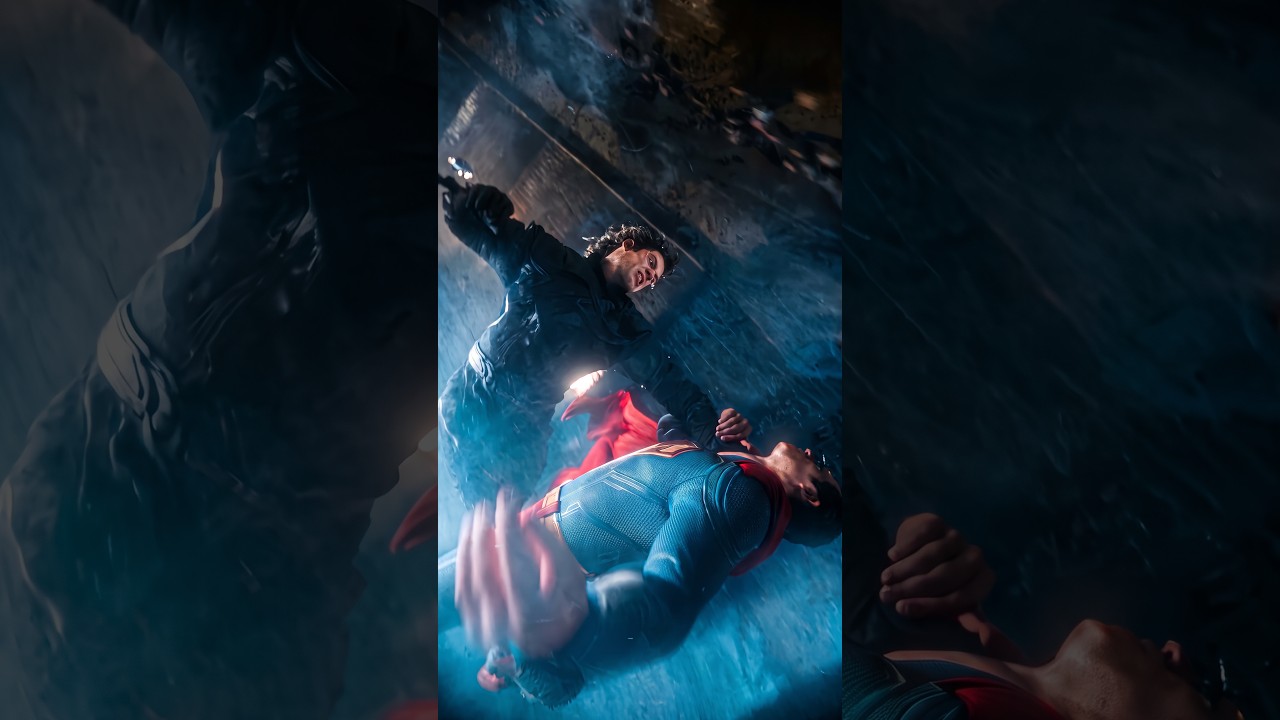 Superman Fights His Unhinged Clone #superman #dcu #dceu #dccomics #movie #short #clarkkent #shorts