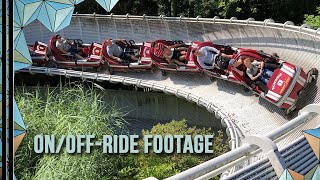 🇩🇪 | Europa Park | Schweizer Bobbahn | Prototype Mack Bobsleigh | Off/On-Ride POV