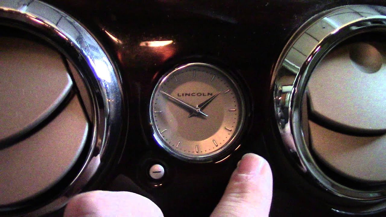 Setting The Lincoln MKZ's clock ahead YouTube