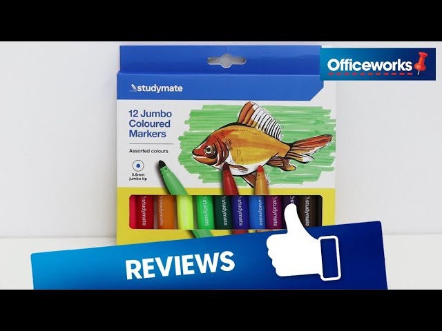 Studymate Jumbo Coloured Pencils Overview 