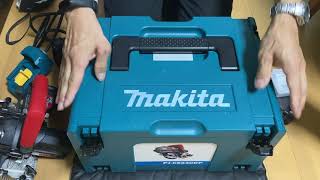 makitaマックパックにMAX丸のこを収納＆バッテリーアダプター　マキタ→マックス
