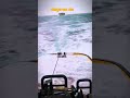 Fishing Boats Facing Dangerous Waves and Rough Seas #shorts #waves #oceanlife #sea