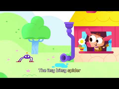 Itsy Bitsy Spider 🕷️ Classic Nursery Rhyme for Kids | Lingokids