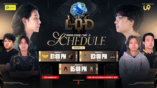 LOD S3 Swiss Stage Round 3 Day-4