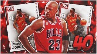 Free Ruby Michael Jordan Drops 40 Points Goes God Mode From Th E Free Throw Line Nba 2K19