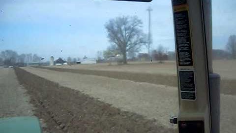 chisel plowing chicken manure